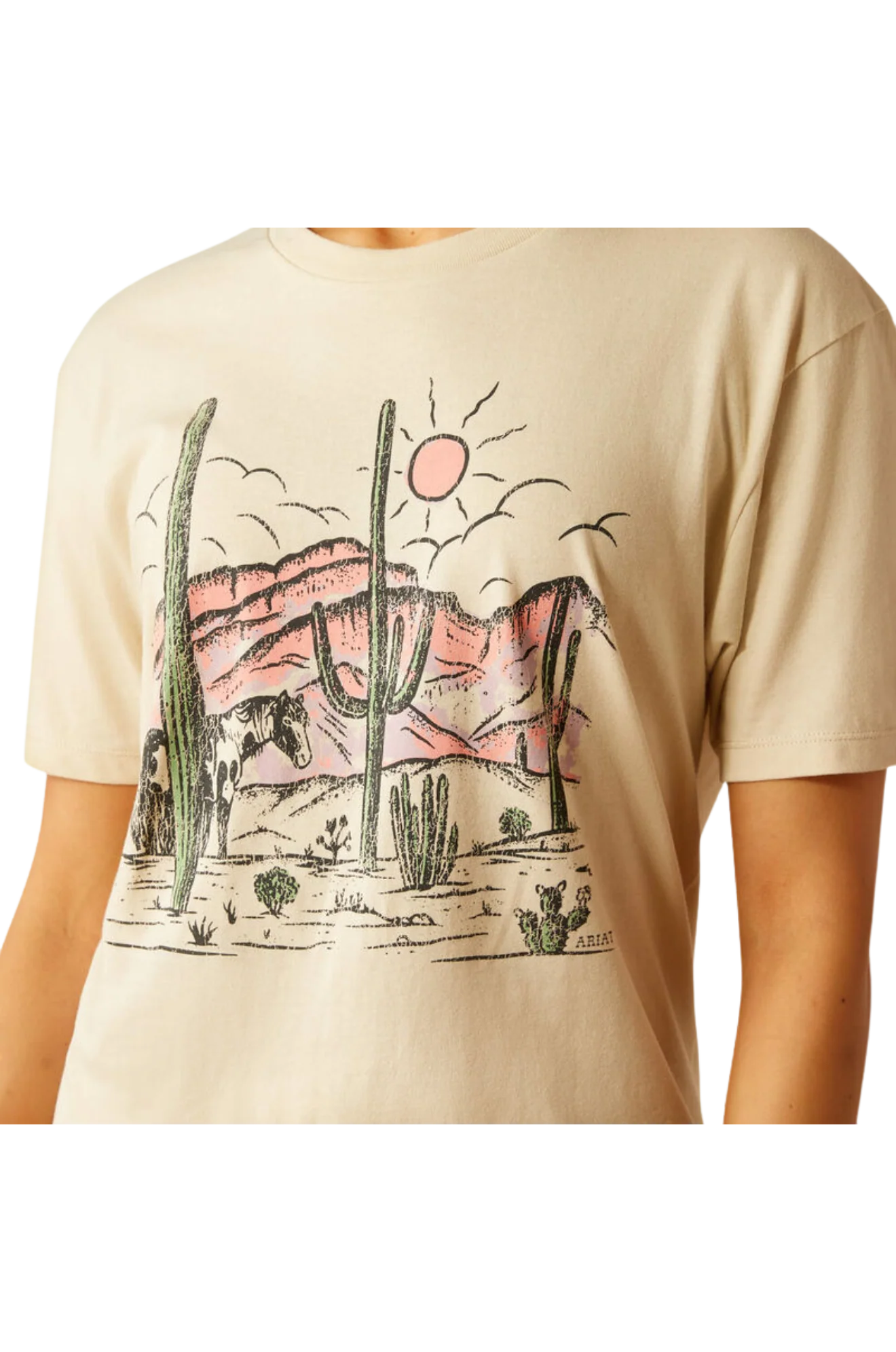 Ariat Horse With No Name S/S Tshirt - Image 3